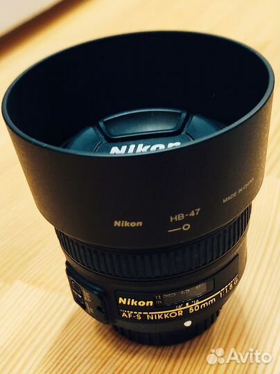Светосильный объектив Nikkor AF-S 50mm 1-1.8 G