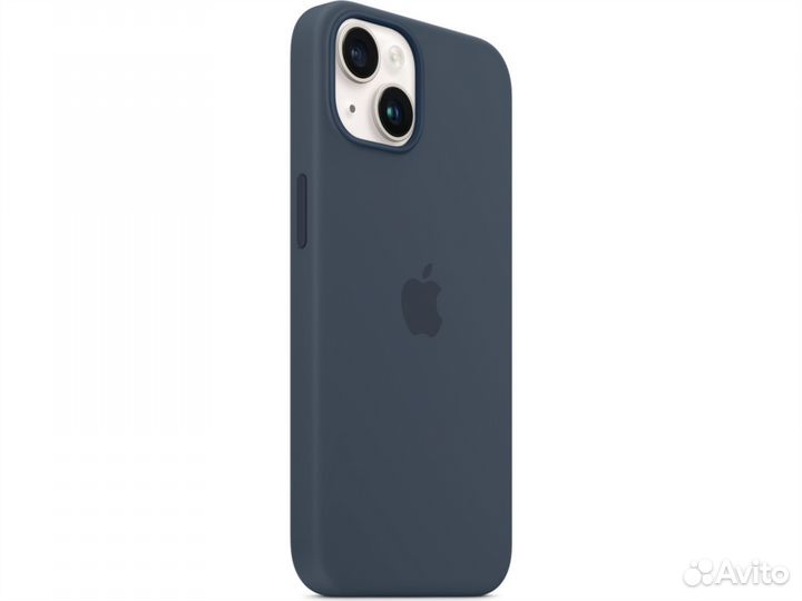 Клип-кейс iPhone 14 Silicone Case Soft Touch Синий