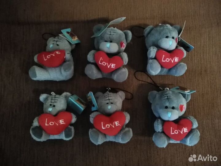 Мягкие игрушки-брелоки