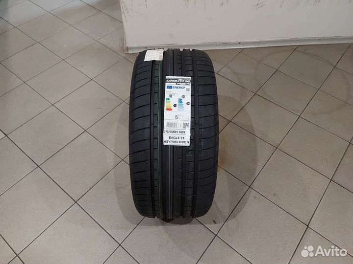 Goodyear Eagle F1 Asymmetric 3 275/35 R19 и 245/40 R19