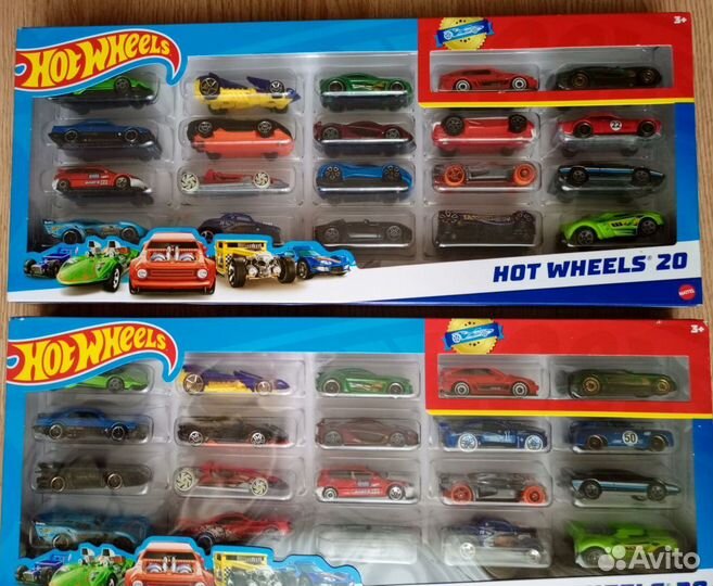 Hot wheels новый набор машин 20 шт H7045.Оригигнал