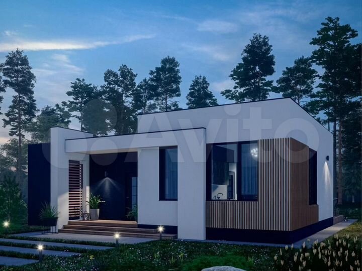 Коттедж 97 м² на участке 81 сот.