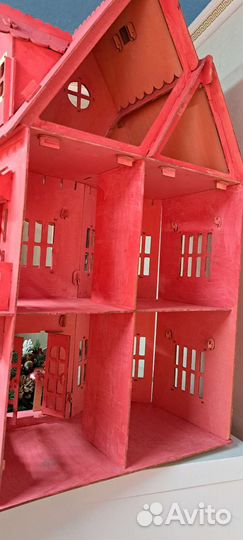 Кукольный деревянный Домик