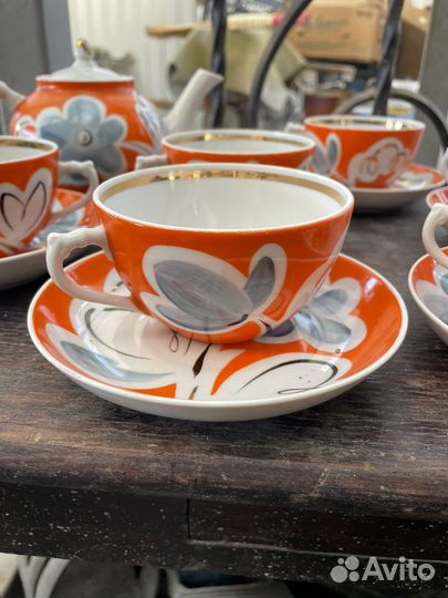 Чайный сервиз СССР дулево