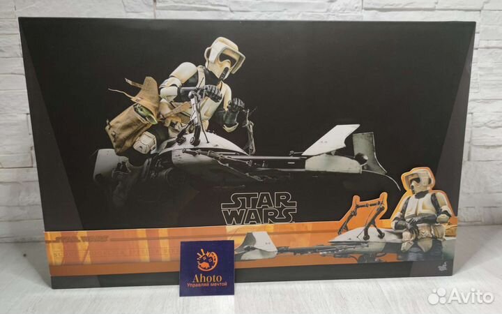 Hot toys TMS17 tms16 scout trooper speeder bike
