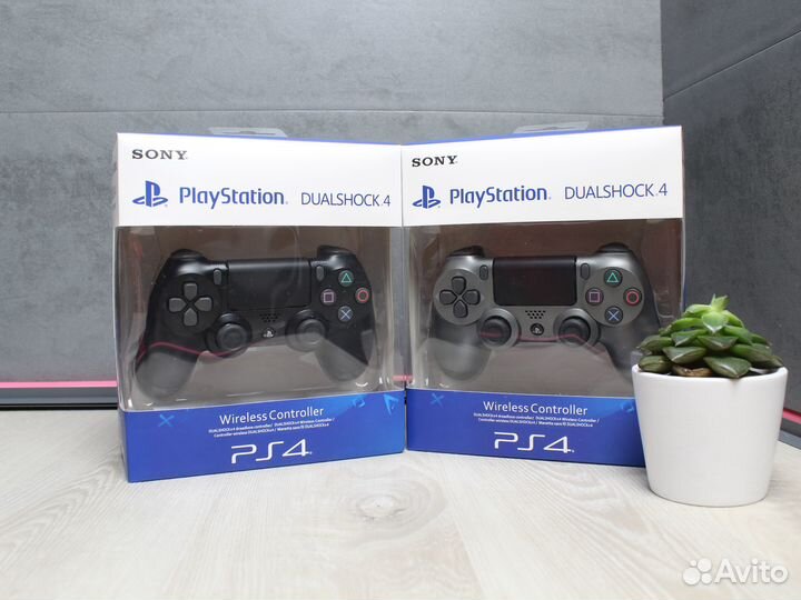 Джойстик dualshock ps4 + кабель