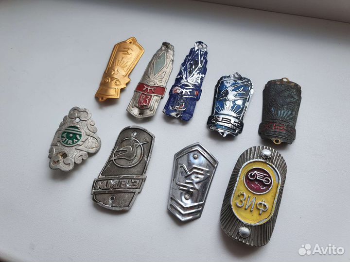 Шильдик для велосипеда СССР