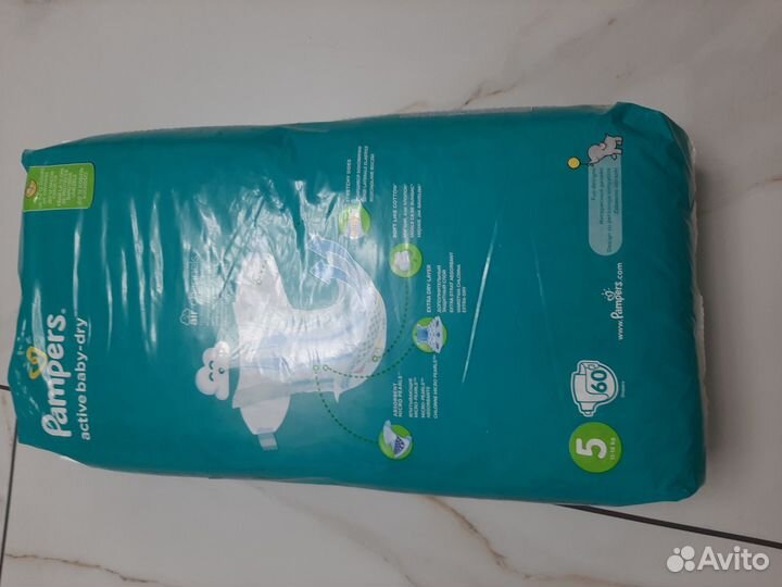 Продам новые подгузники Pamреrs 5 раз 11-16 кг