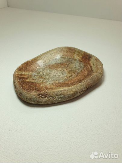 Чаша подсвечник из камня златолит