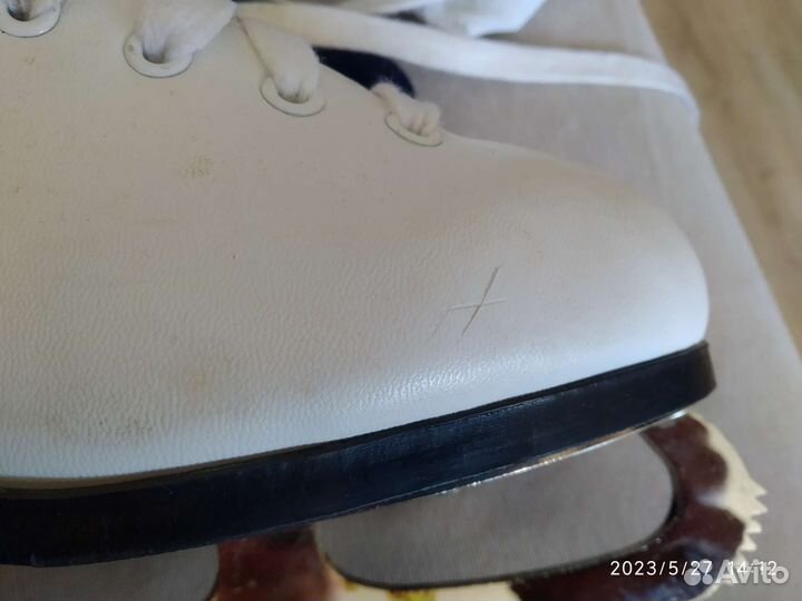 Коньки Graf Davos Gold 38р-р