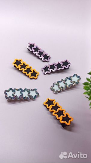 Заколки для волос для девочек ручной работы