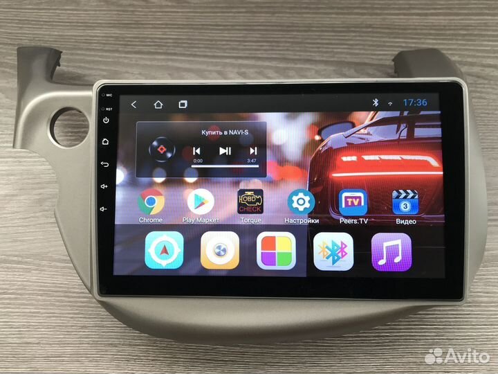 Магнитола Honda Fit, Jazz с камерой на Android