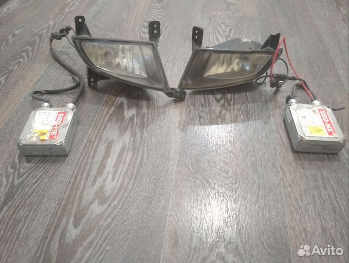 Птф туманки Приора с ксеноном