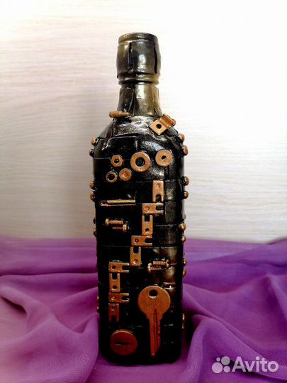 Вазы, бутылки, копилки ручной работы