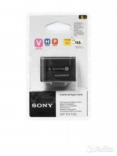 Аккумулятор sony NP-FW 100