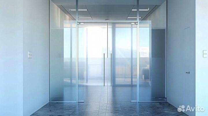 Изготовление стеклянных дверей