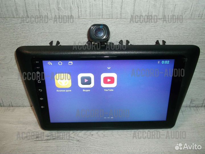Магнитола Skoda Rapid Android с камерой