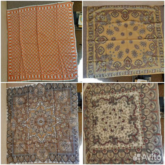 Платки женские СССР пакетом