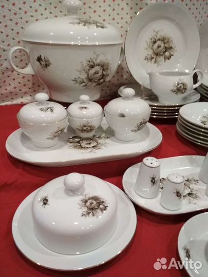 Сервиз гдр Кахла столовый;Барановка, Вербилки