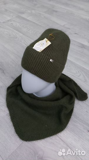 Шапка+косынка