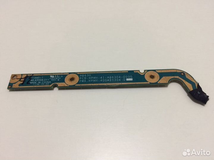 Кнопка включения ноутбука HP DV6-6000