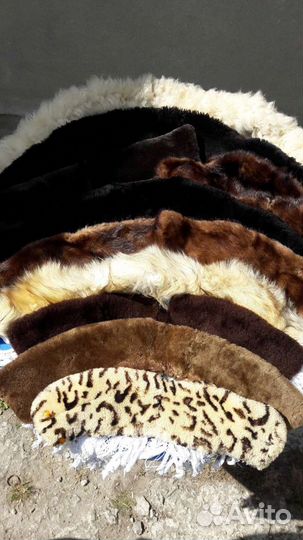 Воротник натуральный мех