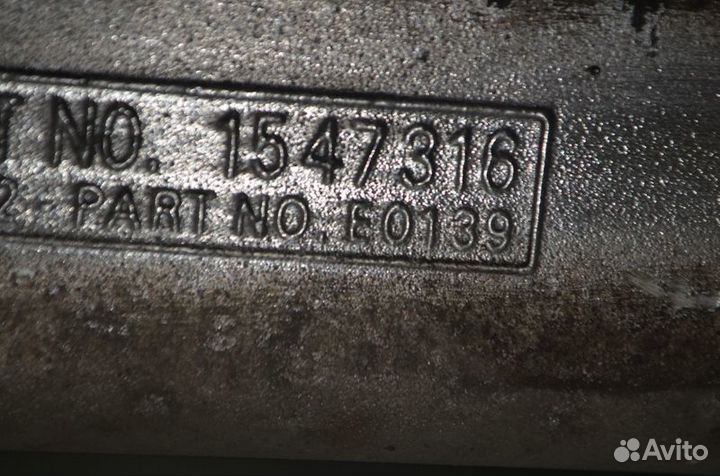 Интеркулер scania R-Series (01.04)