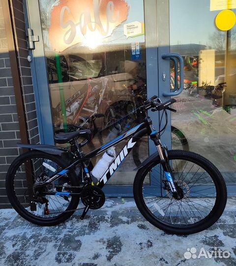 Велосипед горный скоростной новый 24 Подросток