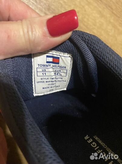 Кеды tommy hilfiger мужские