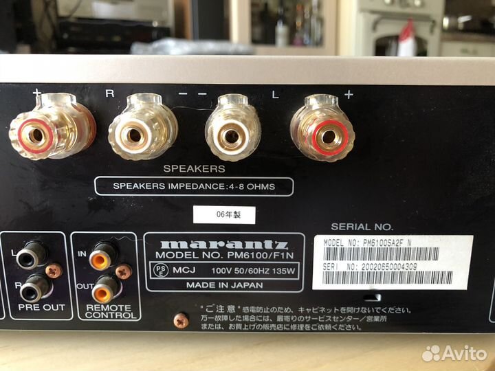 Marantz PM-6100SA ver.2, усилитель, пульт, Япония