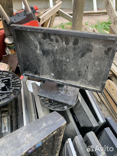 Монитор для компьютера на запчасти