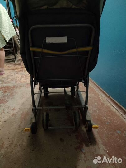 Санки коляска nika kids