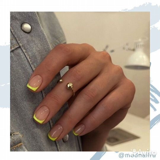 Маникюр Гель лак Наращивание ногтей