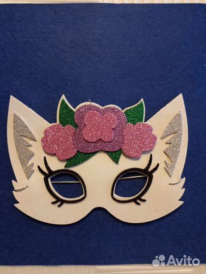 Маски новогодние