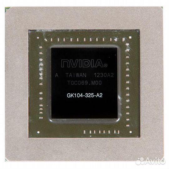 Видеочип nvidia GK104-325-A2 GTX670 с разбора нере