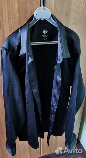 Рубашка сатин twisted tailor