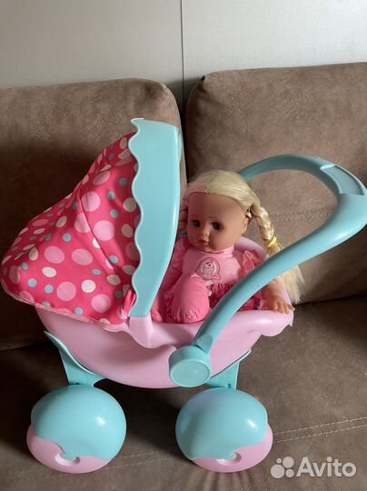 Кукла и коляска elc cup cake