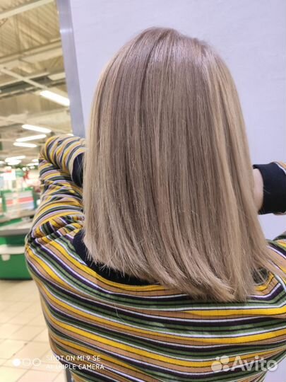 Окрашивание 1 тон, мелирование, сложное