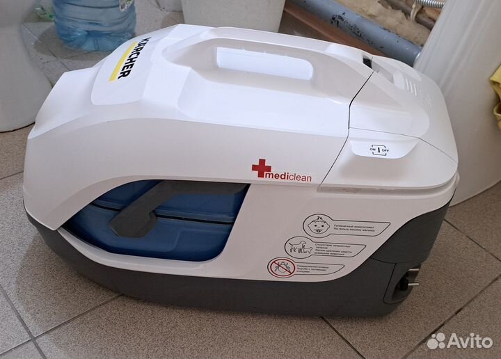 Пылесос с аквафильтром karcher medi clean