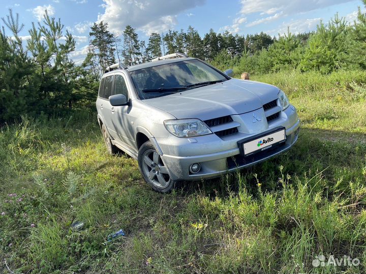 Mitsubishi Outlander 2.4 AT, 2006, 280 000 км