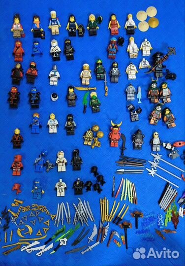 Lego минифигурки Ninjago/Marvel