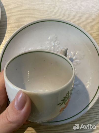 Кофейный сервиз СССР вербилки