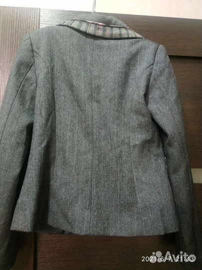 Пиджак школьный на девочку 122 рост