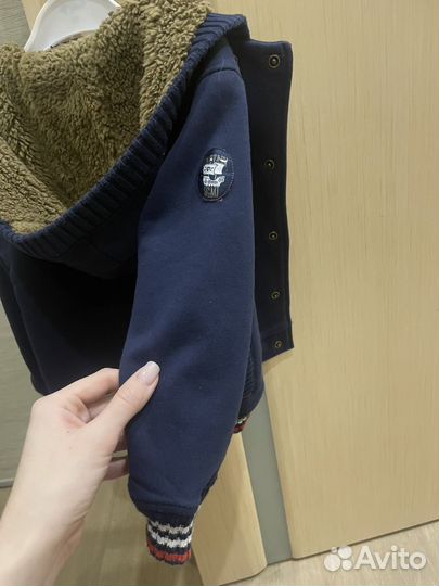 Бомбер детский утепленный 110