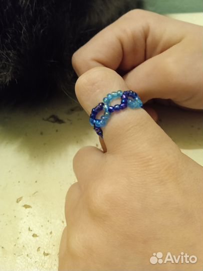 Изделия из бисера кольца