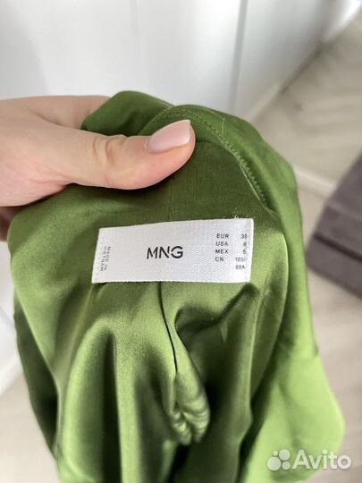 Пиджак mango из тенселя