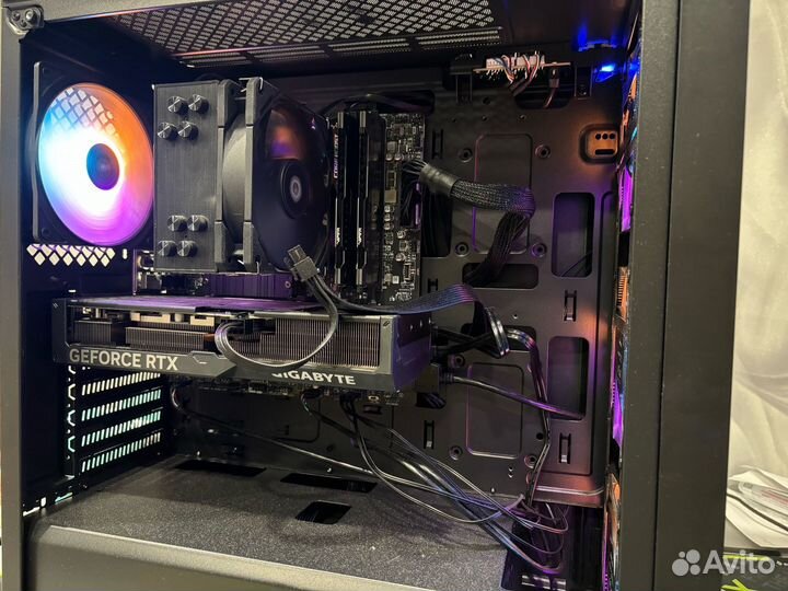 Игровой компьютер RTX 4070 / Ryzen 7 5700X / 32 gb