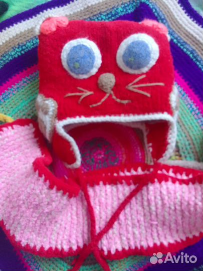 Шапка зимняя для девочки