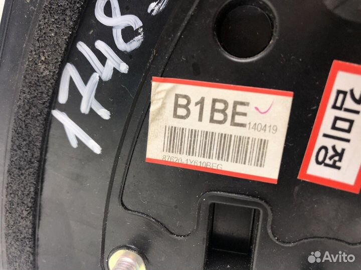 Зеркало правое механическое Kia Picanto 2011-2017