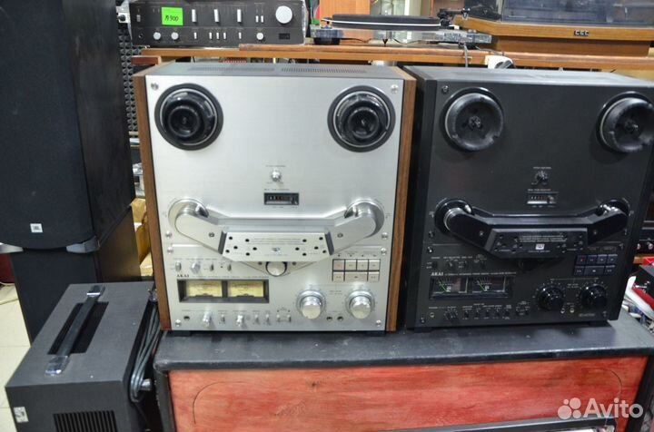 Катушечный магнитофон Akai GX-635D remote комплект